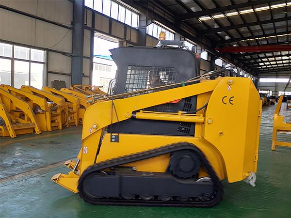 customer test skid steer track loader 02