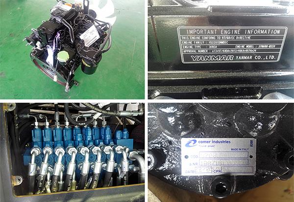 3,5 tonni väikese ekskavaatori detailid (2)